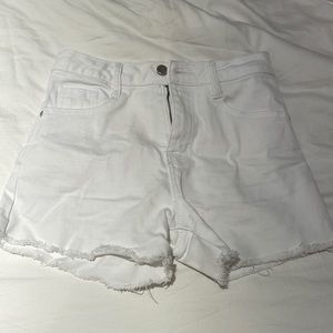 Sincerely Jules womens white jean shorts!